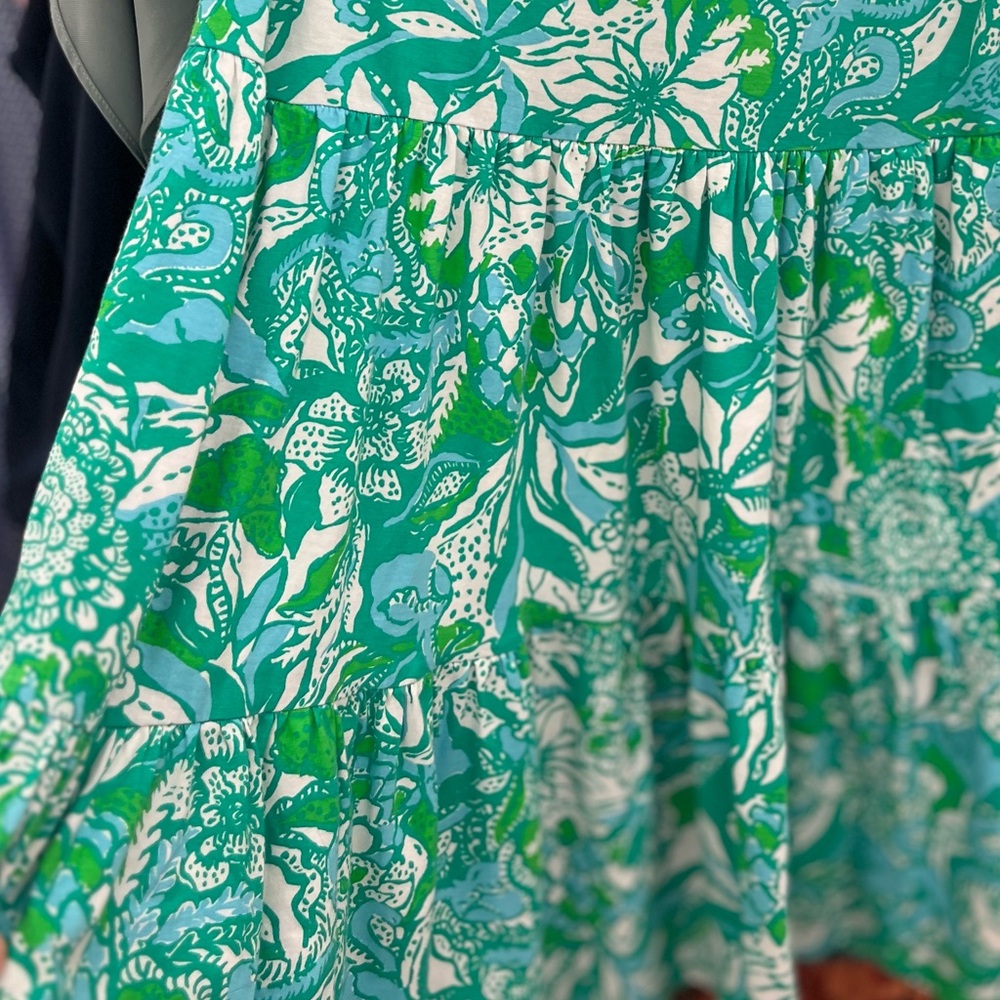 Brand new Lilly Pulitzer Xs geanna dress in sangria print